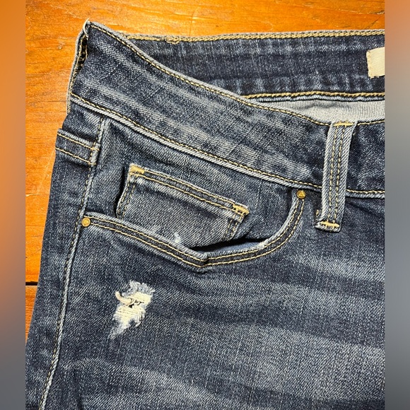 Guess Jeans Ripped Size 28 Power Skinny Low - Picture 3 of 11